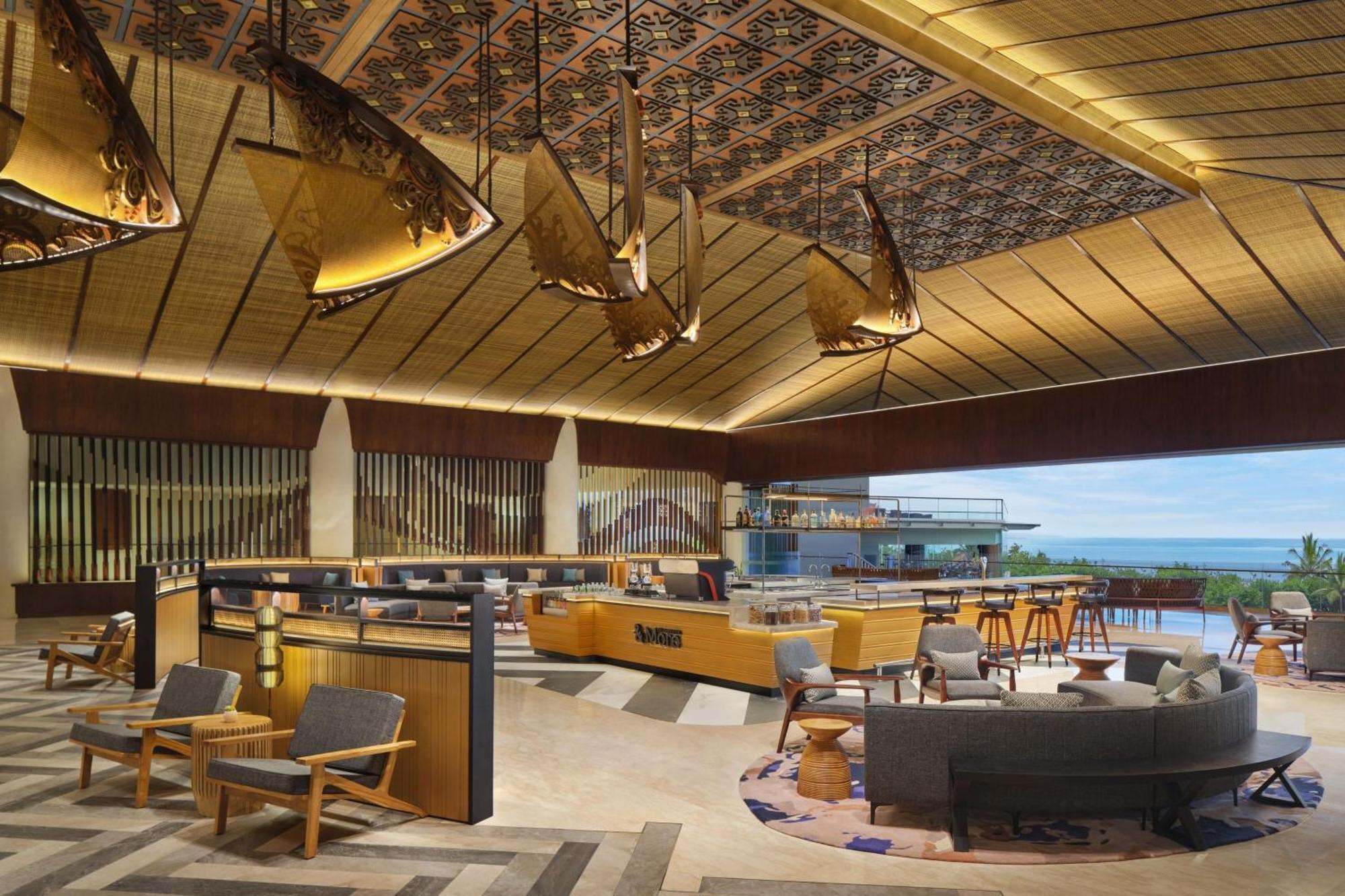 Sheraton Bali Kuta Resort Exteriör bild The interior of the lounge